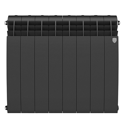 Радиатор биметалический Royal Thermo Biliner 80/500 8 секций черный, товар из каталога Радиаторы - компания Вест картинка 2