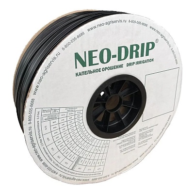 Лента капельная D16 30см 0.75л/час 500м Neo-Drip, товар из каталога Капельный полив - компания Вест