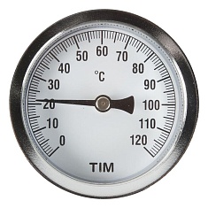 Термометр накладной с пружиной TIM Y-63A-120 - компания Вест
