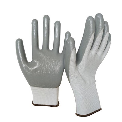 Перчатки нейлоновые с нитриловым покрытием, товар из раздела Перчатки - компания Вест
