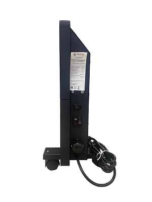 Конвектор электрический черный FLORI Meccanico REC-FRBR1500 Royal Clima, товар из каталога Конвекторы электрические - компания Вест картинка 2